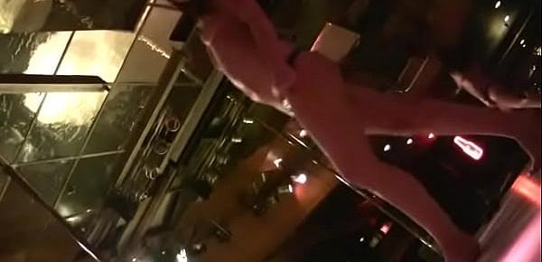 Hot Girlfriend Filmed In A Strip Bar Dancing